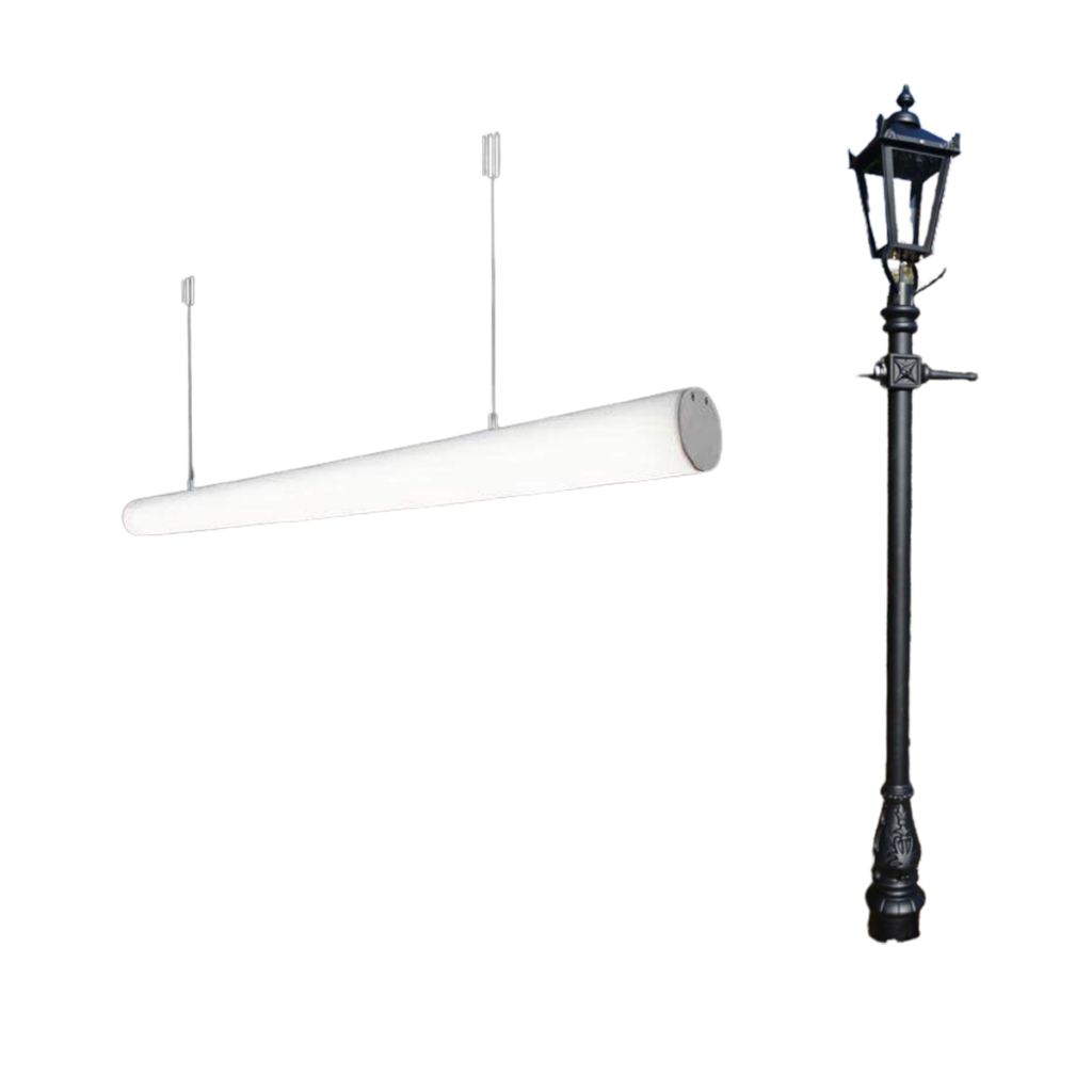 decorative and pole lights By A & T LED Lighting